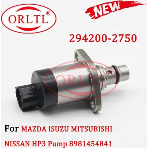 ORLTL Common Rail Injector SCV 294200-2750 294000-1200 Suction Control Valve Kit 2942002750 2940001200 For ISUZU D-MAX DMAX