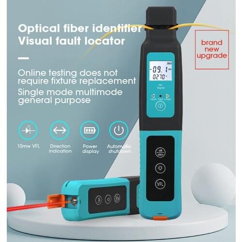 Wholesaler COMPTYCO AUA-40 Live Fiber Optical Identifier with Built in 10mw Visual Fault Locator 750-1700nm SM MM