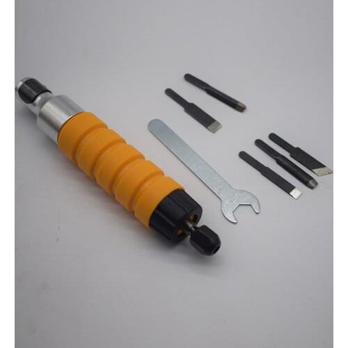 Jewelry Wooden Carving Handpiece With Five Knives Dental Jewelry Hanging Motor Shank Flexshaft