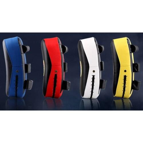 1 Pair Set Kick Boxing Pad Strike Arm Pad MMA Focus Muay Punch Shield Kicking Target Taekwondo Road Sanda Training Foot Target