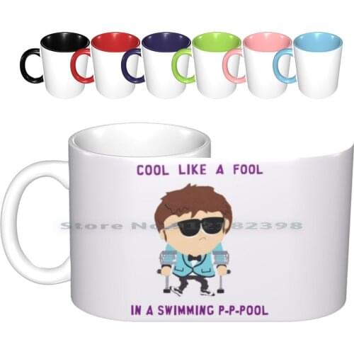 Jimmy Is Cool Ceramic Mugs Coffee Cups Milk Tea Mug Jimmy Cartman Kenny Butters Kyle Stan Timmy Im Cool Cool Like Fool In