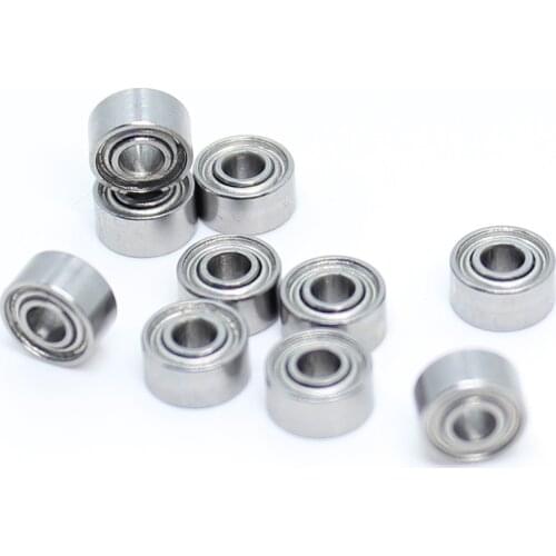 MR52ZZ Bearing ABEC-1 (10PCS) 2*5*2.5 mm Miniature MR52 ZZ Ball Bearings L-520ZZ W52 MR52Z
