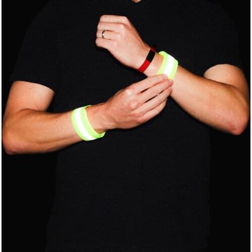 Outdoor Sports Elastic Luminous Arm Band Night Running Jogging Hiking Wrist Band Safe Cycling Bike Riding Leg Band