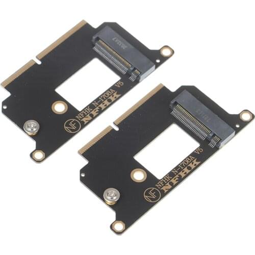NVMe M.2 NGFF SSD For 2016-2017 13" MacBook Pro A1708 Adapter Card For Apple Macbook 1708 Laptop M2 SSD Adapter