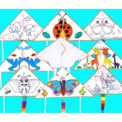 Outdoor Flat Eagle Kite With 30 Meter Kite Line Children Flying Bird Kites Windsock Toys Garden Cloth Toys For Kids Gifts