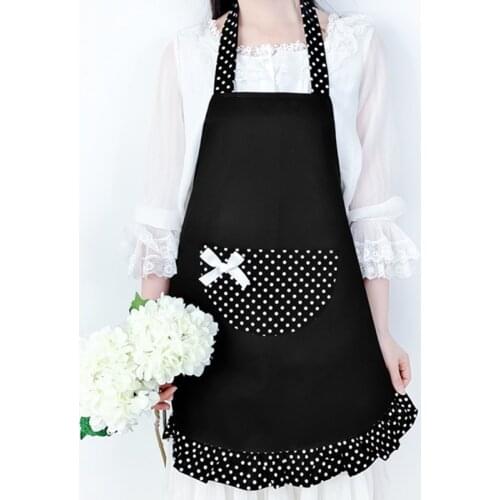 Polyester Cotton Frill Apron Florist Flower Shop Workwear Cafe Barista Baker Waitress Maid Coffee Shop Pastry Chef Uniform E3