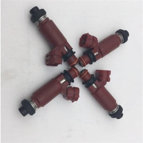 4pcs 195500-3260 Fuel Injector fit FOR Suzuki Swift Base DLX GA Chevrolet Metro 1.3L L4 1998-2001 1955003260 3260