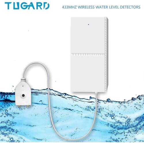 WiFi Tuya Water leakage sensor Home Alarm System Protection Against Water Leaks Compatible With Tuyasmart Smart Life App Control