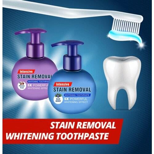 Teeth Whitening Soda Toothpaste Cleaning Hygiene Stain Removal Fight Bleeding Gums Baking Soda Press Dental Oral Care Press Type