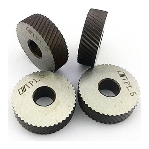 2PCS 1.2mm Pitch 8mm(ID)*28mm(OD)*8mm(H) Diagonal Wheel Knurling Linear