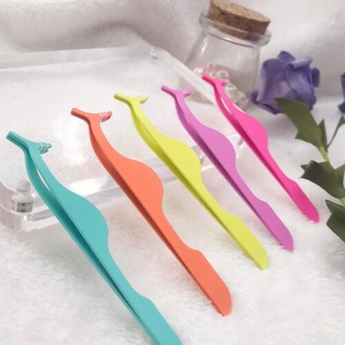 20/50/100 pcs False Eyelashes Extension Tweezers