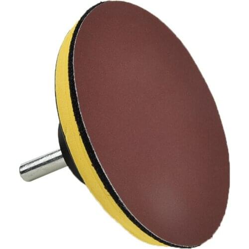 4 Inch Sanding Discs Hook & Loop Drill Adapter Cleaning Polishing Sandpaper