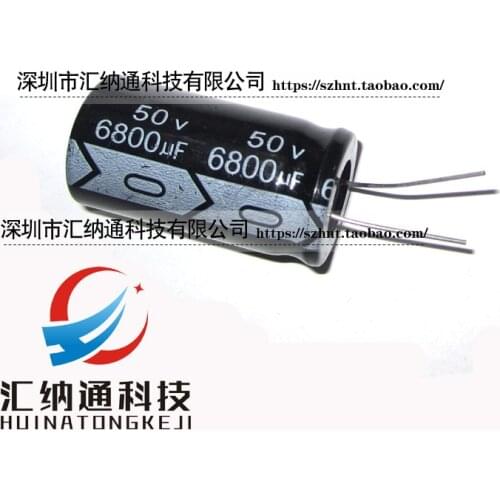 4pcs/ Electrolytic Capacitor 50V6800UF 22*40MM 105 6800UF 50V 22X40MM 22*40
