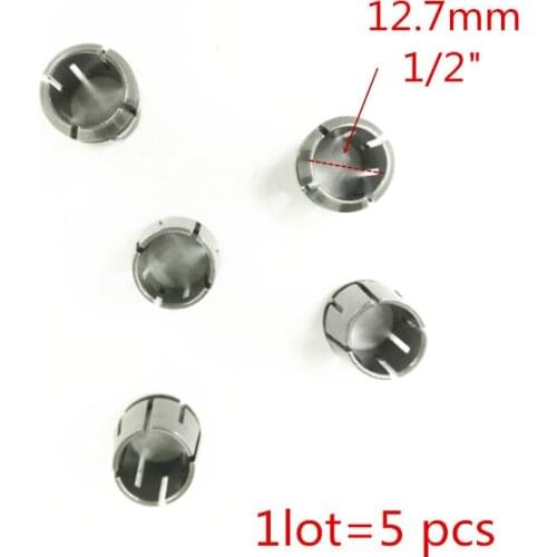 5pcs Collet Cone nut 1/2" 12.7mm 12mm for BOSCH GOF1200A GOF1200 GOF1300CE GOF1300ACE GOF2000CE GOF1400CE GOF1600CE