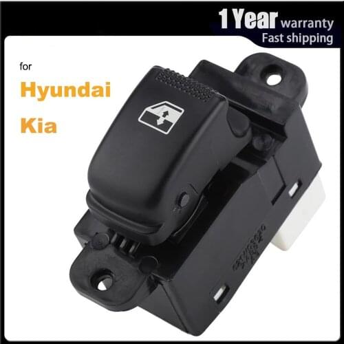93580-3D000 Passenger Side Electric Window Control Switch Button for Hyundai Elantra Sonata Kia Rio Optima Sedona Car Accessory
