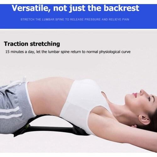 Home Appliance Spinal Cushion Yoga Belt Practical Classic Delicate Texture Durable Lumbar Protrusion Waist Strain Massage
