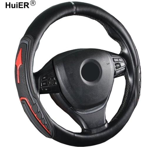 4 Colors Car Steering Wheel Cover 3D Sports Auto Braid on the Steering wheel 37-38 CM M Size Car Styling Volant Funda Volante