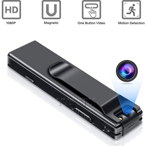 1080P Mini Camera 6 Hours Video Gizli Kamera Magnetic Body Camcorder Micro Cam Espia Motion Detection Camaras Espias Escondidas