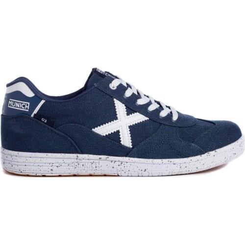 Munich canvas sneaker Blue