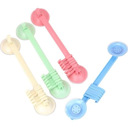 6 Hooks Set For Kitchen Bathroom Wall Mounted Storage Organization Strong Sucker Suction Hanger Hanger Rack