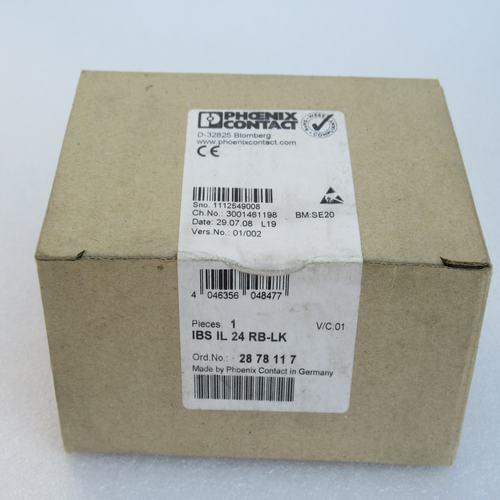 New CONTACT Module IBS IL 24 RB-LK Stock 2878117 switch