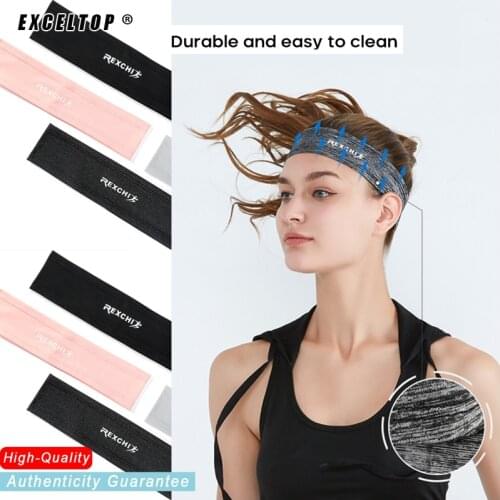 Outdoor Sports Headband Portable Fitness Hair Bands Man Woman Hair Wrap Brace Elastic Cycling Yoga Running Exercising Sweatband