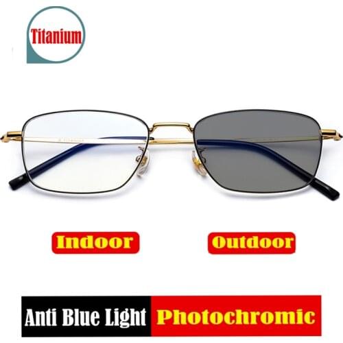 Progressive Multifocal Reading Glasses Computer For Men Women Adjustable Photochromic Outdoor Presbyopia Eyeglasses 1.5