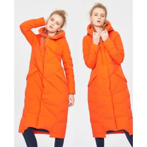 2020 winter new fashion womens long hooded down jacket female Maternity coat worm down coat outerwear good quality