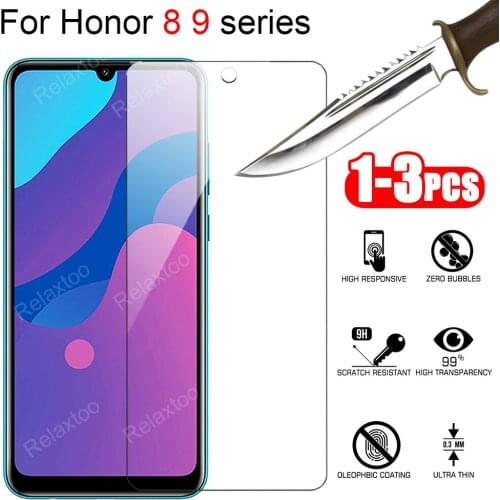 1-3 PCS Screen Protector For Honor 9A Protective Glass For Huawei Honor 9C 9S Tempered Glass For Huawei Honor 8c 8x 8a 8s film