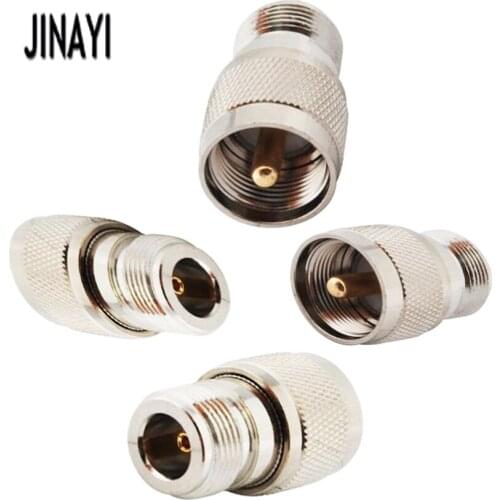 2pcs N Female to UHF PL259 Male Plug RF coaxial coax adapter Connector