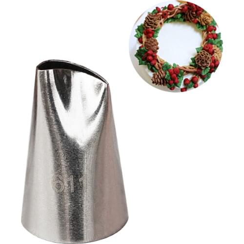 #611 Petal Flowers Nozzle Cake Decorating Icing Piping Tips Sugarcraft Fondant Tools Baking