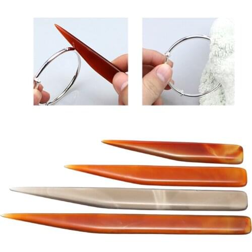 Agate Knife Burnisher Professional Ring Sizer Handmade Jewelry Polishing Tools DIY Jewelry Making Accessories
