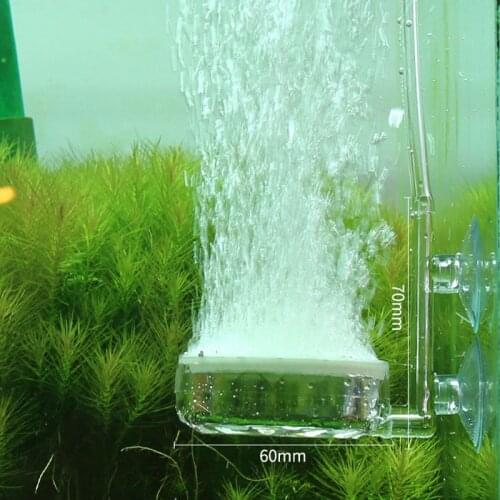 Aquarium CO2 Diffuser Acrylic Air Refiner Fish Tank Bubble Aquario Atomizer Reactor Solenoid Regulator Co2 Counter Pets Supplies