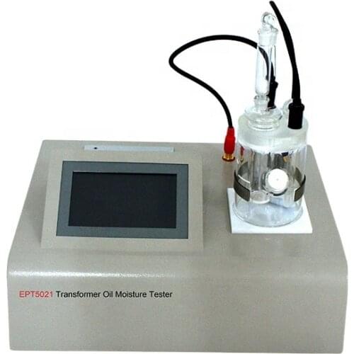 Transformer Oil moisture content analyser Insulating Oil Karl Fischer Moisture Tester water in oil analyzer