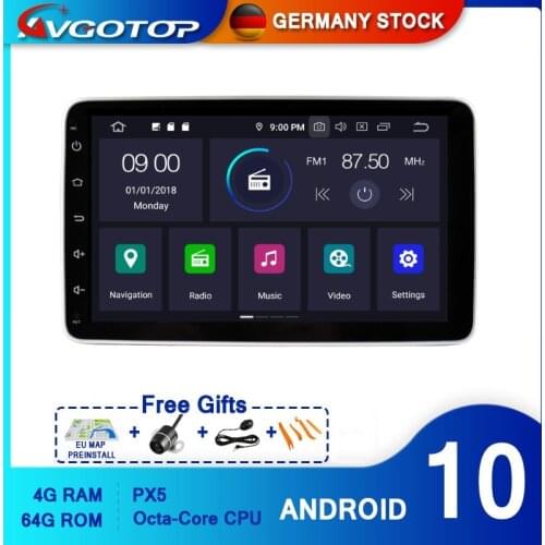 AVGOTOP Android 10 Auto Multimedia for FIAT EGEA 2019 GPS Bluetooth WiFi Car Radio Head Unit