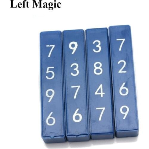 Budget magic number - domino Fortune magic tricks close up stage props mentalism magician magie profsesional intelligent kids