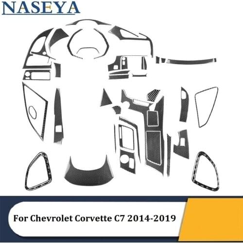 Car Accessories Interior Styling Decoration For Chevrolet Corvette C7 2014-2019 Decal Styling Accessories Automotive Goods