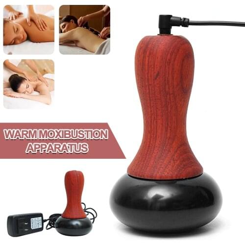 Energy Hot Stone Massage Scraper Natural Stone Needle GuaSha Scraping Back Neck Face Massage Relax Muscles Skin Lift Care Spa