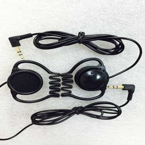 Linhuipad Single-Side Stereo Hook Earbud Headphone 1-Bud Earpiece earphone For Tour Guide System 100pcs/lot