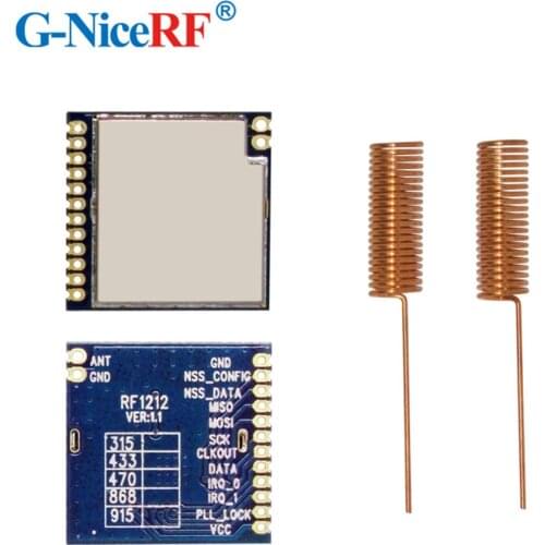 RF1212- High Sensitivity -139 dBm and Ultra-Low-Power 20dBm SX1212 470MHz RF Module