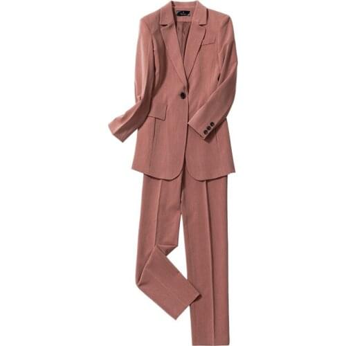 Женские деловые брючные костюмы Tracyen China At AliExpress