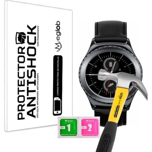 Screen protector Anti-Shock Anti-scratch Anti-Shatter compatible with Samsung Gear S2 classic