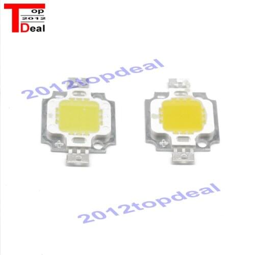 10pcs/lot 10W LED Chip Bulb 10w led 900lm Lamp Light White High Power 24mli Chip for flood lamp