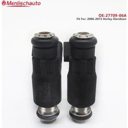 2PCS Nozzle Fuel Injector For Motorcycle Engine Injection Valve 27709-06A 2770906A Motor Fuel Flow Injection