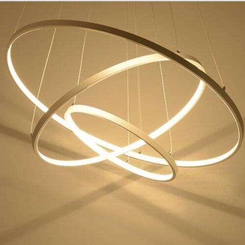 40cm 60cm 80cm Modern Led Ceiling Lights For Living Room Acrylic Stainless Ceiling Lamp Lustre Lamparas De Techo Bar Home