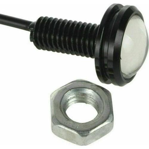 Amber Eagle Eye Light Car LED 18mm DRL Daytime Running Lamp Tail/Head Turn Signal