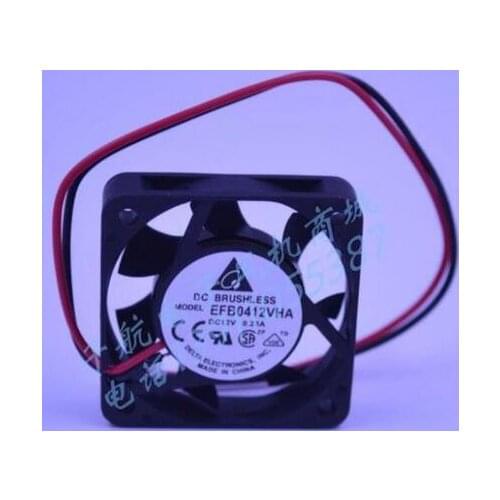 EFB0412VHA 4010 4cm DC 12V 0.23A 40*40*10mm 2-line North-south Bridge Cooling Fan