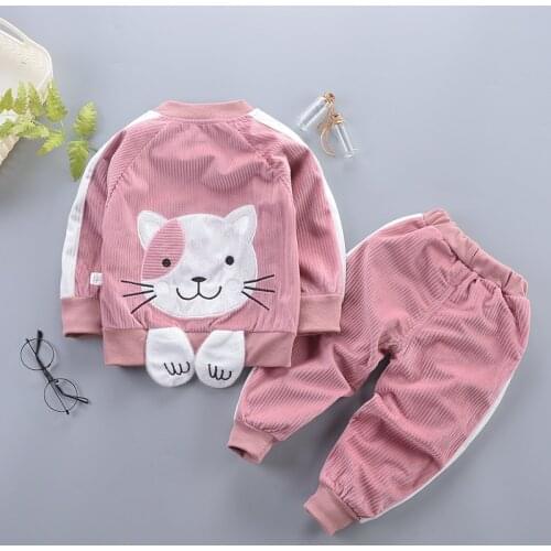 Baby girls clothing sets spring autumn kids girls stars tops+pants clothes suit for children girls outfits toddler tracksuit