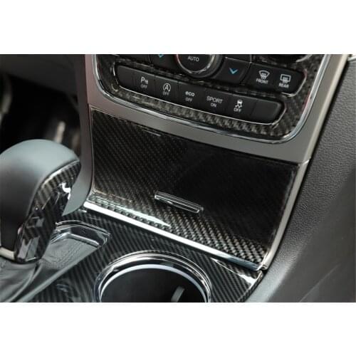 Storage Box Cover In Front of Gear Decorative Trim Sticker for Jeep Grand Cherokee 2014+ Car Accessories Interior Decoration