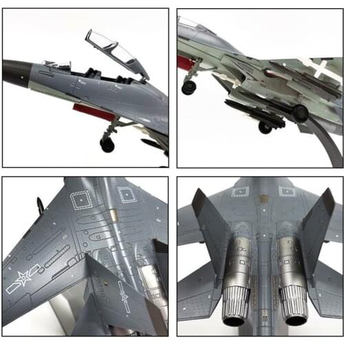 Russian Su-30 1:72 Scale Fighter Model Airplane Kit Diecast Plane Collection